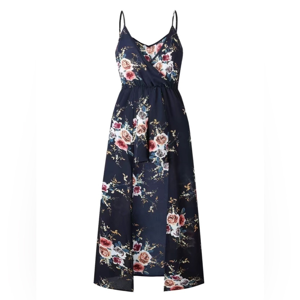 BRAND NEW FLORAL ROMPER DRESS - Picture 3 of 3